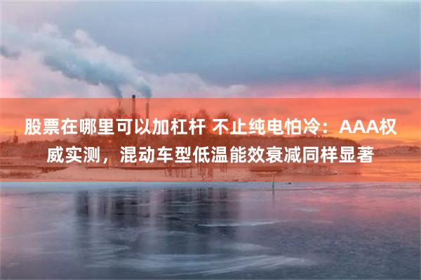 股票在哪里可以加杠杆 不止纯电怕冷:AAA权威实测,混动车型低温能效衰减同样显著